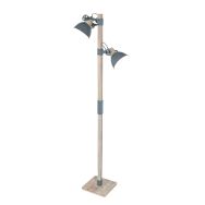 Lampadaire Gearwood 2666GR Gris – Design robuste et élégant