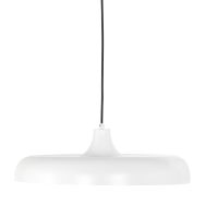 Hanging lamp Krisip 2677W White with E27 fitting on fabric cord