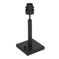 Zwarte tafellamp Stang 3084ZW met draai schakelaar zonder lampenkap