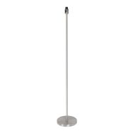 Vloerlamp Noor 3403ST Staal zonder kap met E27 fitting