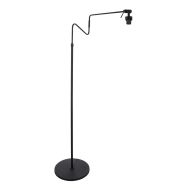 Lampadaire noir 'petit arc' Linstrom 3405ZW – Sans abat-jour