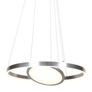 Hanglamp Ringlux 3514ST Staal 60cm met binnenplaat