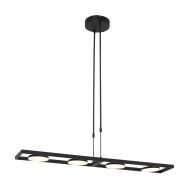  Pendelleuchte Soleil 3516ZW Schwarz 4000 Lumen