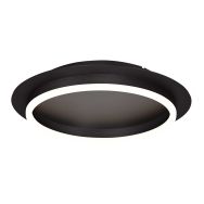 Ceiling lamp Ringlux 3655ZW Black Ø32 2000 Lumen