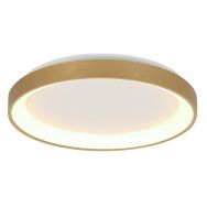 Plafond lamp Ringlede 3691GO Gold dimmable 2400 lumens