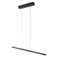 Hanging lamp Bande 3994ZW black 122cm wide with cable lift