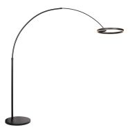 Lampadaire Arqué Noir Ringlux 4130ZW – 4000 Lumens