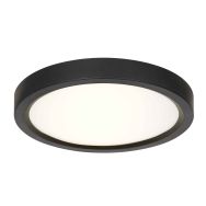 Black ceiling lamp 4132ZW with 3-position dimming function and light color adjustability Ø29 cm