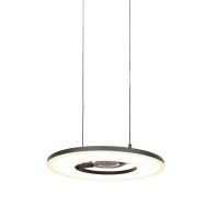 Suspension Soleil 4140ZW noire avec système de levage