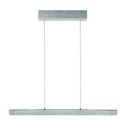 Champagne-staal kleurige hanglamp Fluxy 4189ST et cable lift 120cmwn