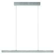 Champagne-staal kleurige hanglamp Fluxy 4190ST et cable lift 160cm