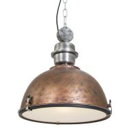 Hanging lamp Bikkel 7586B Brown Ø42cm E27 fitting