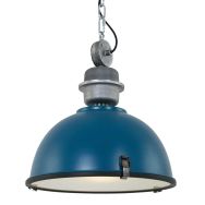 Hanging lamp Bikkel 7586PE Petrol Ø42cm E27 fitting