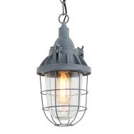 Gray hanging lamp Ebbe 7890GR with E27 fitting