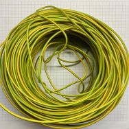 Mounting wire I04698S yellow/green - Safe and reliable for current drainage