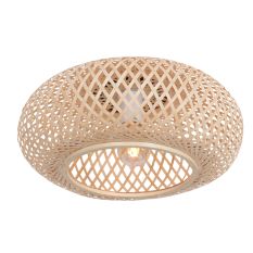 Bamboo with wooden ceiling lamp Maze 3128BE light brown
