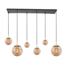 Hanging lamp Bollique 3499ME Brass