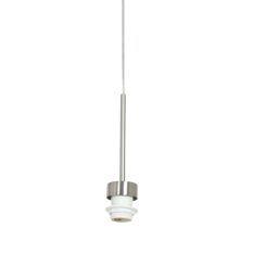 Staalkleurige hanglamp - pendel Sparkled Light 3602ST zonder kap