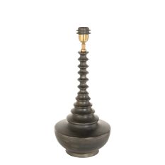 Lamp base Bois 3677ZW black brown without lampshade