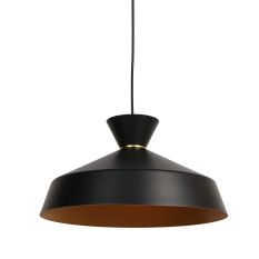 Hanglamp Skandina 3682ZW Zwart met goud