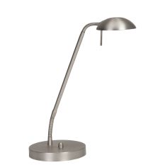 Steel table lamp Biron 1 light 7502ST with rotary dimmer 2700 Kelvin