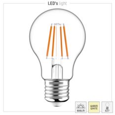 LED-Lichtquelle I14630S mit E27-Fassung – nicht dimmbar – 2700 K – 7 W – 806 Lumen