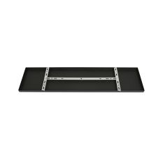 Ceiling plate 250x1000x25 black