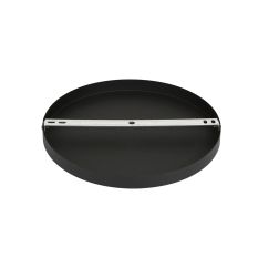 Ceiling plate 300x25 black