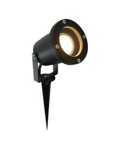 Outdoor lamp Nova 1502ZW Black including light source Ground spotlight