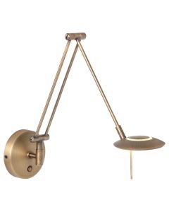 Wall lamp Zodiac 2110BR Bronze Dimmable, rotatable, tiltable