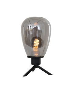 Tischlampe Reflexion 2682ZW Schwarz, 28 cm hoch, E27-Fassung