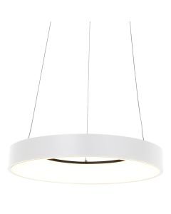 Hanglamp Ringlede 2695W Wit rond 48cm