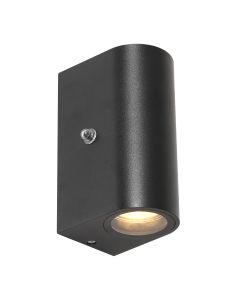 Buitenlamp Logan 2720ZW Zwart inclusief lichtbronnen en schemersensor