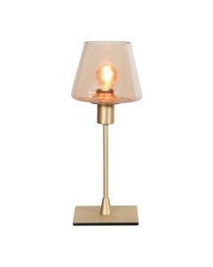 Table lamp Ancilla 3102ME Brass E14 fitting Touch on/off