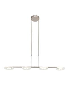 Hanglamp Turound 3512ST Staal 4-lichts