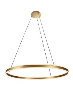 Hanging lamp Ringlux 3676GO Gold round 100cm 7200 Lumen