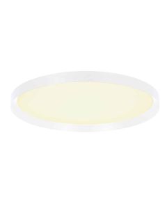 Plafonnier Blanc Flady 3686W Ø50 – 4600 Lumens – Éclairage Haut et Bas