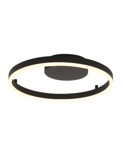 Wall lamp and Ceiling lamp Mykty 3687ZW Black, 2400Lumen