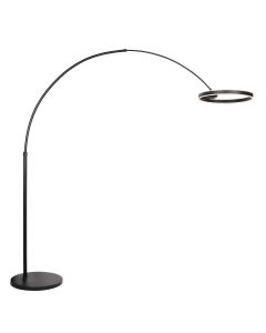 Lampadaire Arqué Noir Ringlux 4130ZW – 4000 Lumens