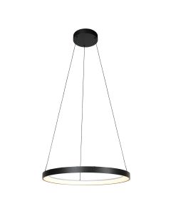 Suspension Noire Circolare 4206ZW – Design Moderne et Éclairage LED Puissant