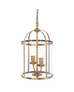 Hanging lamp Pimpernel 5971BR Bronze Ø23 cm classic lantern