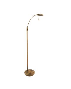 Vloerlamp Zenith 7862BR Brons Lichtkleur instelbaar