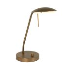 Lampe de table bronze Eloi 1315BR avec variateur rotatif