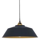 Suspension noire et dorée Nove 1318ZW Ø42 cm avec douille E27