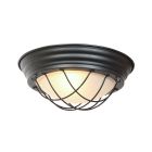 Ceiling lamp Lisanne 1357ZW Black with E27 fitting