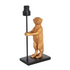 Lampe de table Animaux 3126ZW Noir et Or Douille E27