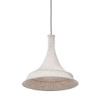 Suspension orientale blanche Marrakesch 3394W – Tissée à la main