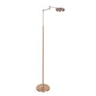 Floor lamp Soleil accu 3515BR brushed bronze with swivel arm