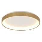 Plafond lamp Ringlede 3691GO Gold dimmable 2400 lumens