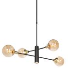 Hanglamp Constellation 3805ME amber bollen met onder licht